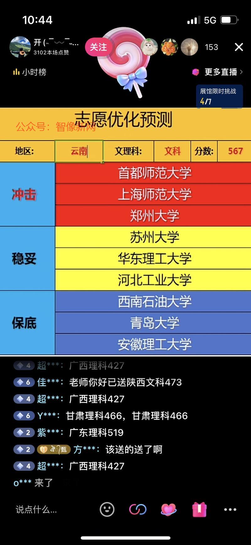 高考志愿填报三根棒棒糖…#情报-搞钱情报论坛-网创交流-智像新网